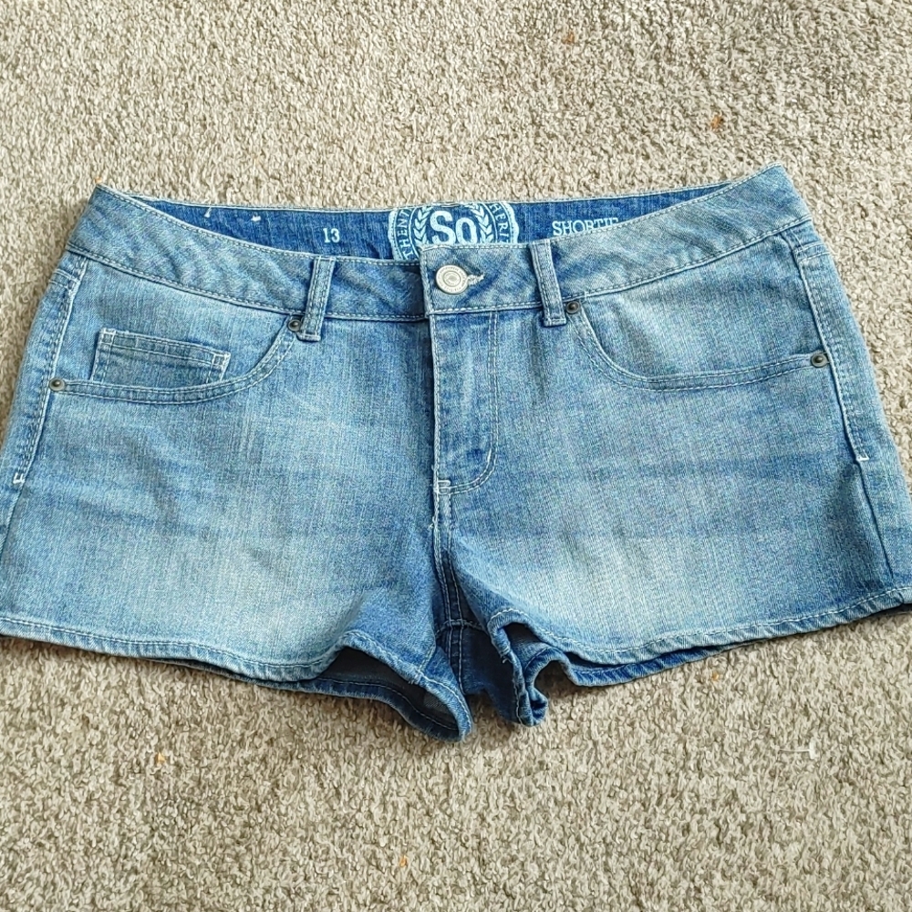 *$5 for $20 sale SO Shorties Jean Shorts